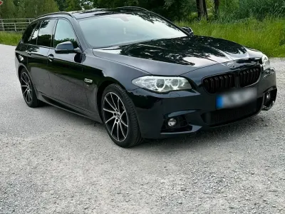 Gebraucht BMW 520 M Sport 190 PS (139 kW) 2017 Blau Kombi
