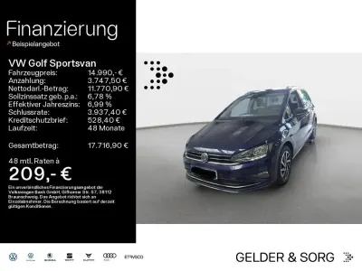 Gebraucht VW Golf Join 131 PS (96 kW) 2020 Atlantik blue metallic Van / Kleinbus