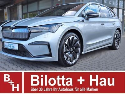 Brilliantsilber metallic Gebraucht 2023 Skoda Enyaq iV SportLine SUV | 39.900 € (Fairer Preis)