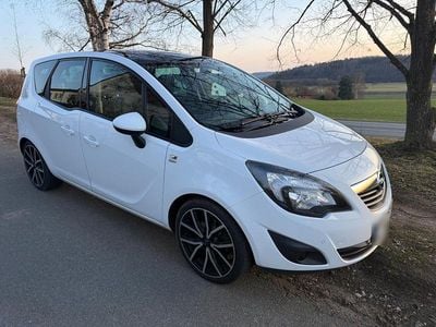 Gebraucht Opel Meriva Color Edition 120 PS (88 kW) 2012 Weiß Van / Kleinbus