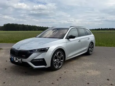 Gebraucht Skoda Octavia RS 200 PS (147 kW) 2021 Silber Limousine