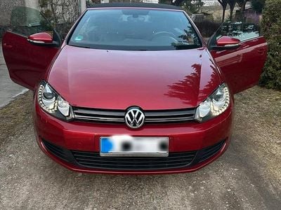 Gebraucht VW Golf Cabriolet 122 PS (89 kW) 2012 Rot Cabrio