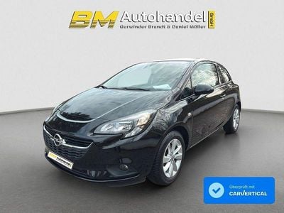 Gebraucht Opel Corsa 101 PS (74 kW) 2017 Schwarz Kleinwagen