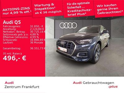 Gebraucht Audi Q5 Sport 299 PS (219 kW) 2021 Manhattangrau metallic SUV