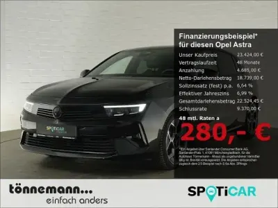 Używany Opel Astra 131 KM (96 kW) 2025 Czarny Sedan/Limuzyna