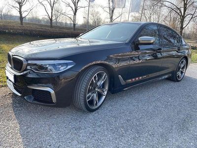 Schwarz Gebraucht 2019 BMW M550 Shadowline Limousine | 48.500 € (Fairer Preis)