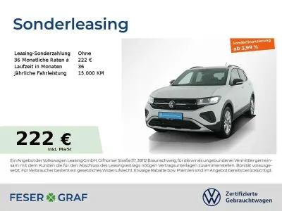 Gebraucht VW T-Cross Goal 116 PS (85 kW) 2025 Weiß SUV