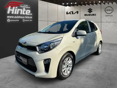 Gebraucht Kia Picanto DREAM-TEAM Edition 67 PS (49 kW) 2020 M9y) milky beige met. (beige Kleinwagen