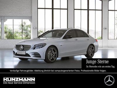 Unilack polarweiß Gebraucht 2020 Mercedes C300e AMG Limousine | 28.288 € (Teuer)