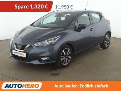 Usata Nissan Micra N-Way 90 CV (66 kW) 2018 Grigio Utilitaria