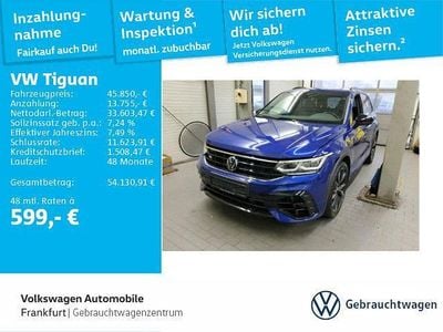 Lapiz blue metallic Gebraucht 2023 VW Tiguan R SUV | 45.850 € (Etwas zu teuer)