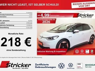 gebraucht VW ID3 °°Tech 150/58 262,-ohne Anzahlung Pano Wämepumpe