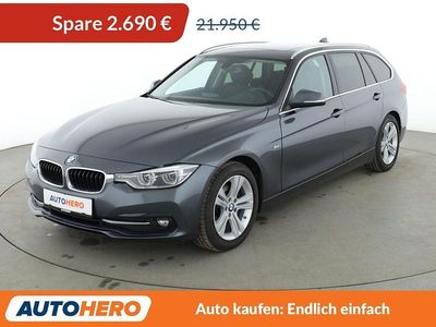 Grau Gebraucht 2018 BMW 320 Sport Line Kombi | 19.260 € (Fairer Preis)
