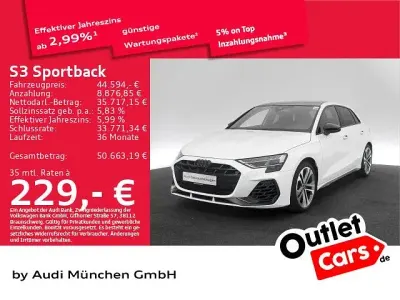Gebraucht Audi S3 Sport 333 PS (244 kW) 2025 Arkonaweiß Limousine