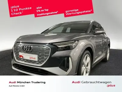 Gebraucht Audi Q4 e-tron Basis 194 kW (265 PS) 2022 Taifungrau metallic SUV