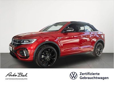 Second-hand VW T-Roc Cabriolet R-line 150 CP (110 kW) 2025 Roșu Cabrio