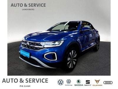 Gebraucht VW T-Roc Cabriolet Move 110 PS (80 kW) 2024 Blau Cabrio