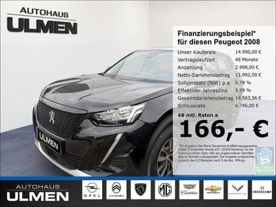 Schwarz Gebraucht 2022 Peugeot e-2008 Active SUV | 14.990 € (Guter Preis)
