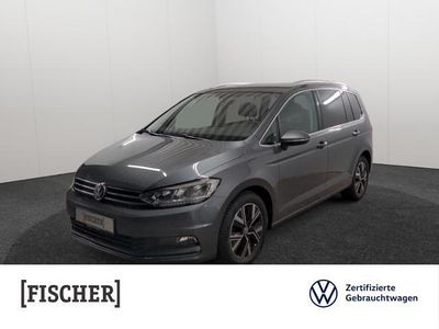 Gebraucht VW Touran Highline 150 PS (110 kW) 2020 Grau Van / Kleinbus