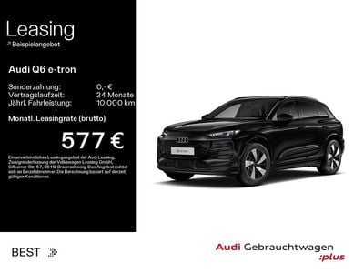 Gebraucht Audi Q6 e-tron Ambiente 284 kW (387 PS) 2025 Mythosschwarz metallic SUV