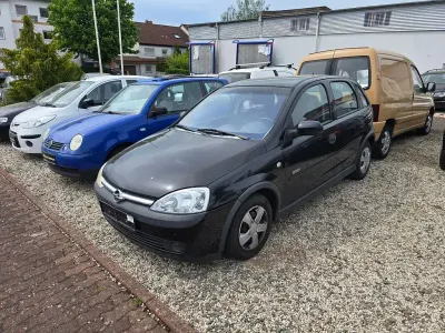 Gebraucht Opel Corsa Sport 75 PS (55 kW) 2003 Schwarz Kleinwagen