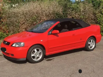 Gebraucht Opel Astra 103 PS (75 kW) 2004 Rot Cabrio
