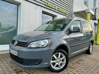 Begagnad VW Caddy Pure 140 HK (102 kW) 2013 Grå Minibuss