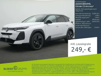 Neu Citroën C5 Aircross 145 PS (106 kW) 2025 Okenit weiß metallic SUV