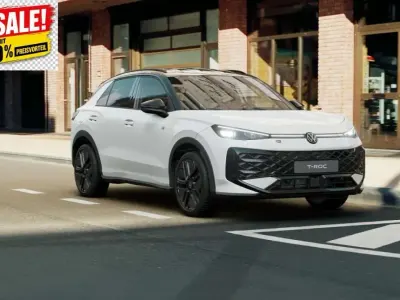 Nowe VW T-Roc Cabriolet R-line 150 KM (110 kW) 2026 Biały SUV