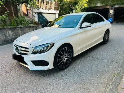 Gebraucht Mercedes C220 AMG 170 PS (125 kW) 2014 Weiß Limousine