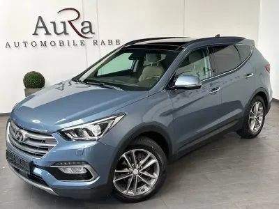 Gebraucht Hyundai Santa Fe 200 PS (147 kW) 2016 Blau SUV