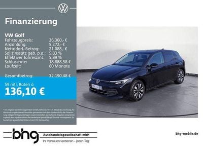 Gebraucht VW Golf VIII Life 150 PS (110 kW) 2025 Schwarz Limousine
