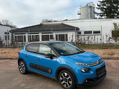 Gebraucht Citroën C3 Shine 82 PS (60 kW) 2018 Blau Kleinwagen