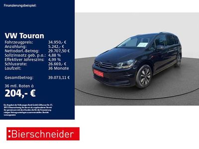 Schwarz Gebraucht 2024 VW Touran Move Van / Kleinbus | 34.950 € (Fairer Preis)