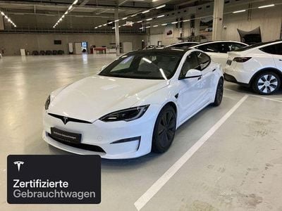 Gebraucht Tesla Model S Long Range AWD 492 kW (669 PS) 2024 Weiß Kleinwagen