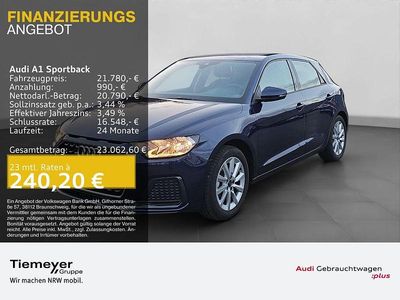 Blau Gebraucht 2025 Audi A1 Sportback Advanced Kleinwagen | 21.780 € (Fairer Preis)