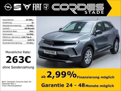 Gebraucht Opel Mokka Enjoy 131 PS (96 kW) 2024 Kontrast grau (metallic) SUV