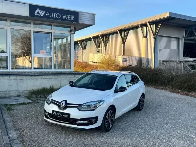 Gebraucht Renault Mégane GrandTour Bose Edition 131 PS (96 kW) 2014 Weiß Kombi