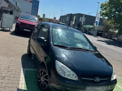 Gebraucht Hyundai Getz 2007 Schwarz Kleinwagen