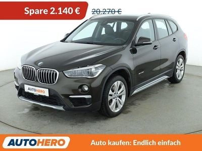Usata BMW X1 xLine 150 CV (110 kW) 2016 Marrone SUV