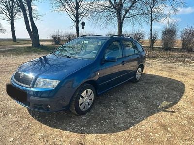 Second-hand Skoda Fabia 101 CP (74 kW) 2006 Albastru Break