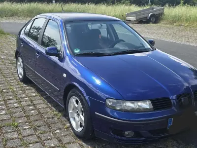 Gebraucht Seat Leon 105 PS (77 kW) 2002 Blau Kleinwagen