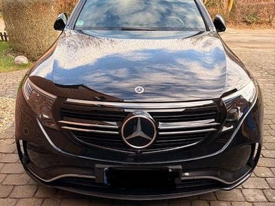 Schwarz Gebraucht 2021 Mercedes EQC400 AMG line SUV | 36.900 € (Etwas zu teuer)