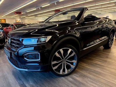 Gebraucht VW T-Roc Cabriolet Style 150 PS (110 kW) 2021 Schwarz Cabrio