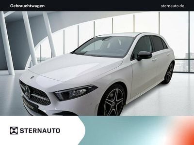 Gebraucht Mercedes A160 AMG 109 PS (80 kW) 2019 Unilack polarweiß Limousine