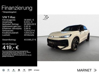 Gebraucht VW T-Roc IQ Drive 150 PS (110 kW) 2025 Weiß SUV