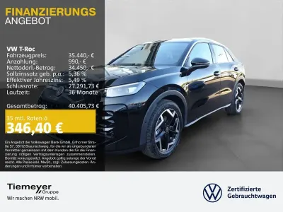 Neu VW T-Roc Cabriolet R-line 150 PS (110 kW) 2026 Schwarz SUV
