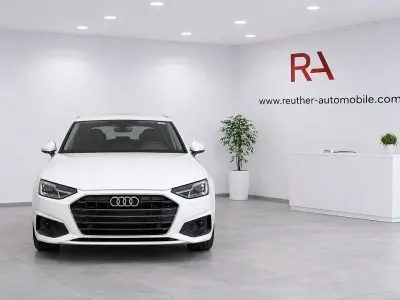 Begagnad Audi A4 Basis 163 HK (119 kW) 2022 Vit Kombi