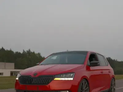 Gebraucht Skoda Fabia Monte Carlo 110 PS (80 kW) 2019 Rot Kleinwagen
