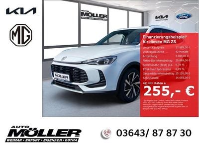 Neu MG ZS Luxury 197 PS (144 kW) 2025 Dover white Limousine